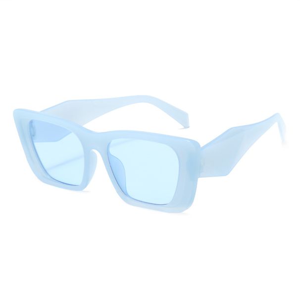 Full Frame Square Frame Fashion Sunglasses Trendy Ins Style High End Sun Protection Sunglasses_viptrois.com