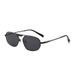 Metal Single Beam Large Frame Polygonal Sunglasses For Women Retro Simple European And American Ins Street Shooting Beach Sunshade Sunglasses Trend_viptrois.com
