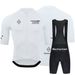 Men's Clothing Men's And Women's Bib Shorts Cycling Short Sleeved Suit Road Cycling Jersey Milk Silk_viptrois.com