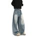 Men's Street Style Cleanfit Casual Loose Wide Leg Trousers_viptrois.com