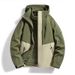 Men's Clothing Outdoor Jacket Splash Proof Detachable Outdoor Mountaineering Travel Jacket_viptrois.com