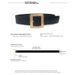 2024 New Women's Wide Belt Dress Decoration Wide Waist Seal Clothing Decoration Wide Belt Women's 4.8 Wide Belt_viptrois.com