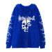 Gothic Y2K Unisex Hoodie With Skull Print - Oversized Zip-Up Streetwear Sweatshirt For Men & Women - Dark Aesthetic Pullover (Black, White, Gray, )_viptrois.com