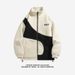New Autumn Winter Lamb Wool For Boys, Trendy Handsome, With Thick And Warm, Loose Standing Collar Cotton Jacket 78A_viptrois.com