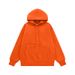 Loom Selected By Jiezhan|350G Fleece-Lined Solid Color Hooded Sweatshirt Autumn Winter New Loose Trendy Brand Men's Pullover_viptrois.com