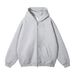 Men's Clothing Wear New Arrivals Plus Velvet Thickened Zipper Sweater Pants Set_viptrois.com
