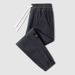 Men's Corduroy Pants Loose Fit Slimming Jogger Korean Style Casual Long Sports Autumn Trendy Bottoms_viptrois.com