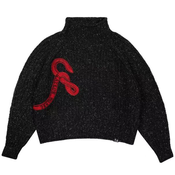 Autumn And Winter New Men's And Women's Same Casual Sweater Loose Knitted Sweater Thickened Round Neck Long Sleeve Warm Wool Sweater_viptrois.com