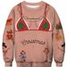 Pure Cross-Border Hot Trendy Fashion Digital Christmas 3D Printing Round Neck Long Sleeve Sweatshirt_viptrois.com