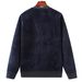 Pure Clothing Middle-aged And Elderly Men, Fleece-lined Thickened Cardigan, Winter Warm V-neck Sweater Dad, Knitted Jacket_viptrois.com