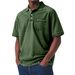 Men's Clothing Digital Printing Button Shirt Short Sleeved T Shirt_viptrois.com