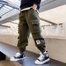 Mother&Kids Boys' overalls Summer Kids wear Big Kids Kids Boys casual pants pants thin_viptrois.com