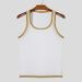Men's Clothing Summer New Men's Fitness Tight Mesh Sports Vest Sexy Thin Mesh Transparent I Shaped Vest_viptrois.com
