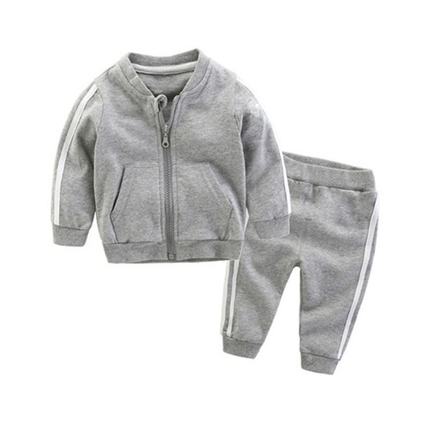 Kid's Clothing boys and girls spring sports suits children's sweatshirts loose two piece suits sportswear_viptrois.com