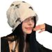 Versatile Casual Butterfly Headband Hat For Women, With Large Head Circumference That Accentuates The Face And Creates A_viptrois.com