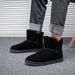SHLIANG Men's Winter Boots Outdoor Waterproof Winter Shoes For Men Snow Boots High Quality Non Slip Ankle Boots Warm Shoes X0081_viptrois.com
