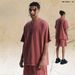 Spring And Autumn New 300G Washed Vintage Base Shirt American Style Trendy Brand Men_viptrois.com
