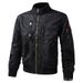 Men's Air Force Pilot Bomber Jacket Tactical Short Coat With Stand Collar - Lightweight & Windproof (Regular & Thickened, Multiple Colors & Sizes)_viptrois.com