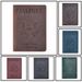 Passport Covers Passport Holder ID Holder Top Layer Cowhide Vintage Boarding Card Wallet Card Holder Passport Book_viptrois.com