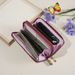 Wallet Card Cases Exclusive New Ladies Bag Korean Version Butterfly Print Fashionable Simple Atmosphere Mobile Phone Bag Double Zipper Clutch Bag_viptrois.com