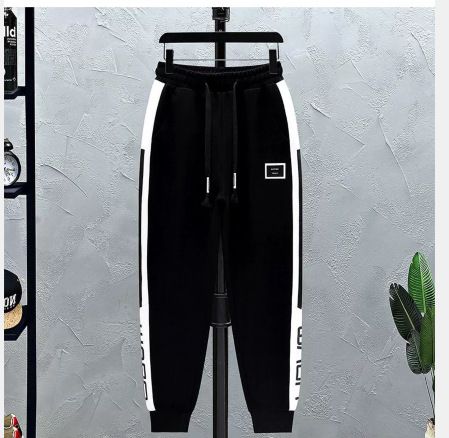 Men’s Casual Hooded Jacket & Joggers Set – Trendy Streetwear, Breathable & Comfortable (M-8XL, Black/Blue/Beige, Polyester Blend)_viptrois.com