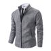 Pure Plus Size Jacket Men 2025 Casual Cardigan Autumn Winter Warm Coat Fashion Stand Collar Sweater Men's Export_viptrois.com