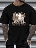 Great Smoky Mountains Bear In The Woods Men's T Shirt Soft Versatile Homme Fashion Unisex Stylish Graphic Breathable Streetwear Designer Clothes_viptrois.com