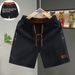 Men's Summer Beach Shorts 5 Point Casual Running Sports Straight Leg_viptrois.com