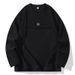 White Background Flat Live Broadcast Spring And Autumn New Hoodie Casual Versatile Youth Long Sleeved T-Shirt Round Neck 412_viptrois.com