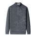 Men's Fleece-Lined Hooded Sweater Jacket For Autumn & Winter - Soft Cotton Blend, Lightweight & Warm, Comfort Fit (M-3xl)_viptrois.com