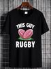 This Guy Loves Rugby Sports Banter Fan Unofficial Mens T Shirt Choose From 15 Colour Options Versatile Streetwear Comfortable Stylish Slightly_viptrois.com