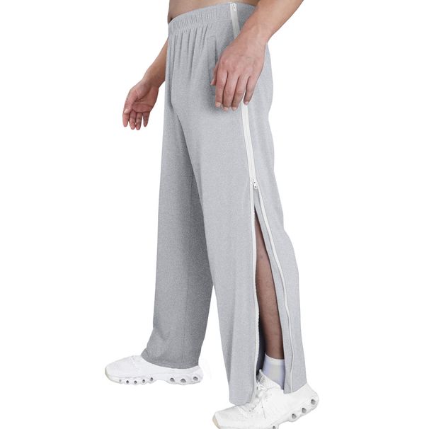 Men's Clothing Sports Zipper Pants Loose Sweatpants Training Seconds Off Basketball Pants Trendy Fashion Simple Versatile Casual Pants_viptrois.com