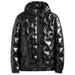 Metallic Finish Winter Puffer Jacket – Slim-Fit Hooded Coat With High-Shine Polyester Shell (M-5XL)_viptrois.com