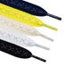 Shoelace 1.55cm Wide Flat Two-color Cross Reflective Shoelace Accessories Decorative Rope_viptrois.com