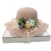 Women's Spring/Summer New Style Large Brimmed Grass Summer Beach Versatile Outdoor Luxury Sunscreen Hat Men_viptrois.com