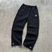 European And American Fashion 2025 New Popular S Embroidery Printing Series Teen Couple Casual Wide-leg Pants_viptrois.com