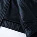 Men's Clothing leather jacket stand collar coat slim casual leather jacket pilot outerwear coat_viptrois.com