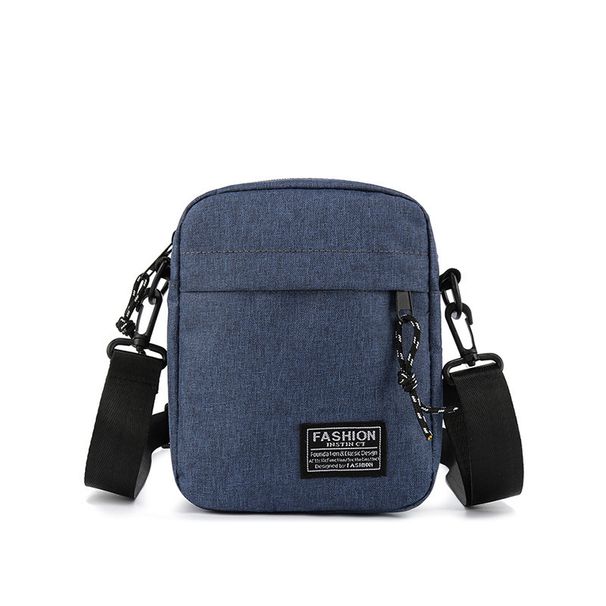 Men’s Bags Multifunctional Fashion Lightweight Mini Messenger Shoulder Bag Men's Canvas Mobile Phone Bag Leisure Sports Small Square Bag_viptrois.com