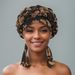 New Gold Silk Elastic Print Double Braid Strap Pirate Long Tail Hat National Fashion All Match Headscarf_viptrois.com