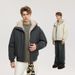 American Style Hooded Short Jacket For Men 2025 Winter New Trendy Fur Collar Versatile Warm Cold-Resistant Cotton Coat_viptrois.com