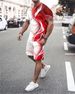 Men's Clothing Spring New Men's Short Sleeve Shorts Suit Fashion Brand Casual Suit 3D Printing Series Can Be Produced By Drawing_viptrois.com