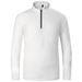 New Spring And Autumn Round Neck Long Sleeve High Quality Half Chain T Top Cotton T-Shirt Men's Trend 3Dc_viptrois.com