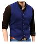 Man's Clothing Men's Waistcoat V-neck Groom And Best Man Wedding Dress Waistcoat_viptrois.com