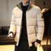 Men's Lightweight Down Jacket - Business Casual Stand Collar Winter Coat With Windproof Design_viptrois.com
