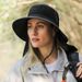 Women's Sun Hat With Neck Flap - UPF 50+ Lightweight & Breathable For Surfing Beach & Outdoor Activities Wide Brim Fishing Hat_viptrois.com
