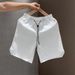 Men's Clothing Summer New Style Seersucker Shorts Men's Trendy All Match Five Point Pants Casual Couple Style Dopamine Beach Pants_viptrois.com
