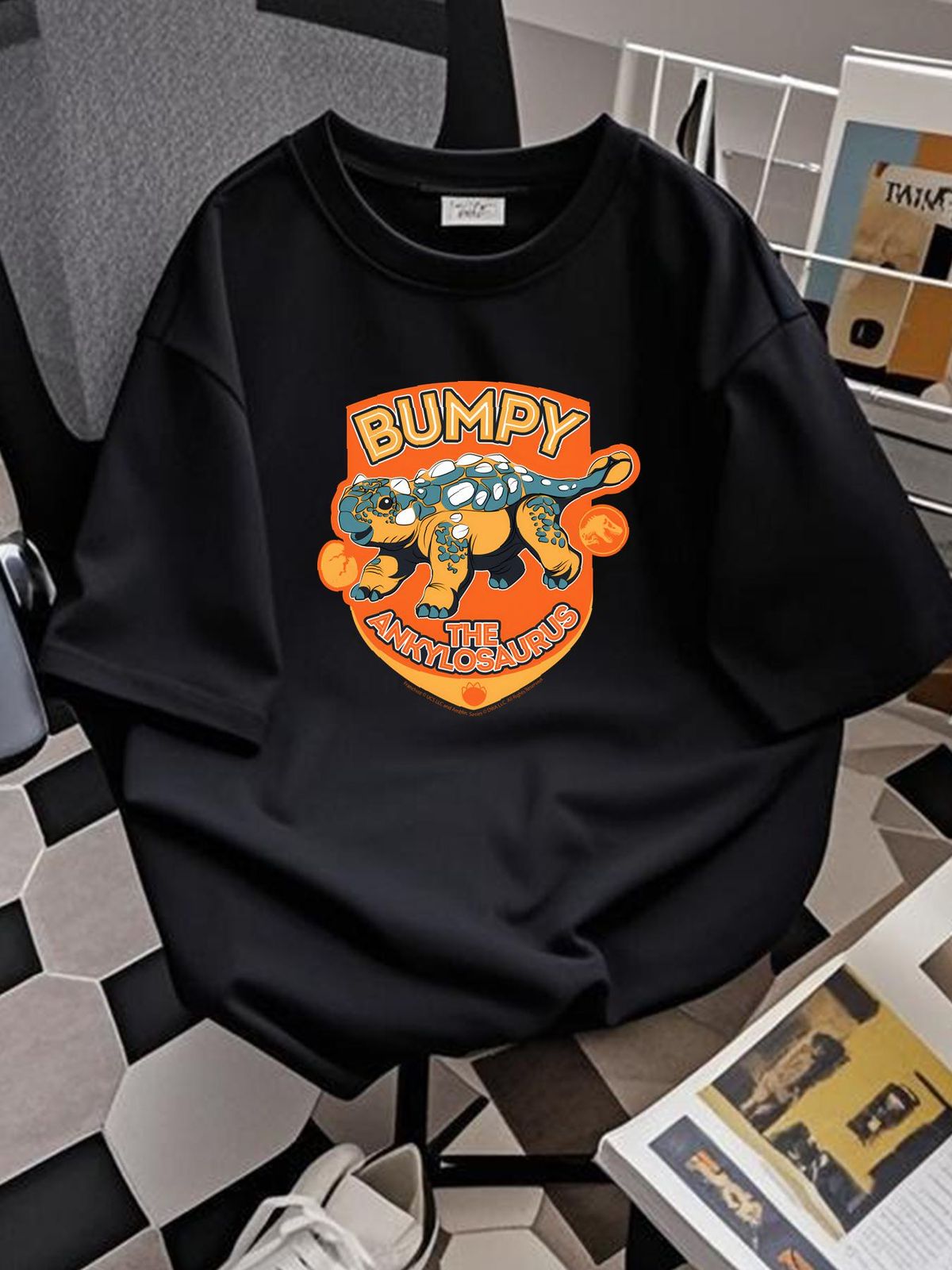 Bumpy The Ankylosaurus Large Capacity Backpack Print Backpacks Designer Clothes Homme Stylish Top For Everyday Wear Unisex Fashion Streetwear Soft_viptrois.com