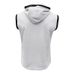 Men's Clothing Men's Sleeveless Vest Men's Pullover Leisure Fitness Sports Loose Hooded Sweatshirt_viptrois.com