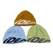 Unisex Retro Knit Beanie With Letter Print - Warm Winter & Fall Hat For Men And Women - Soft Wool Blend, Stretchable Fit (54-60cm)_viptrois.com