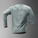 Ice silk long sleeved T shirt men's summer thin quick drying clothes breathable loose outdoor leisure sports men's tops_viptrois.com